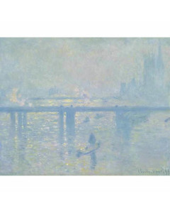 Quadro charing cross bridge di claude monet