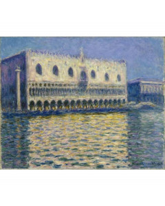 Quadro palazzo ducale a venezia di claude monet