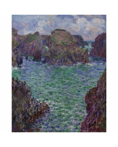 Quadro port goulphar belle ile di claude monet