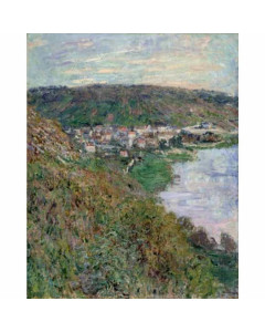 Quadro veduta di vetheuil di claude monet