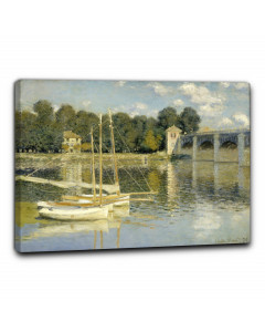 Quadro ponte di argenteuil di claude monet