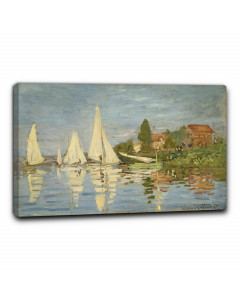 Quadro regata ad argenteuil di claude monet