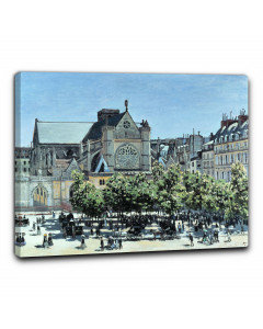 Quadro st. Germain l'auxerrois di claude monet