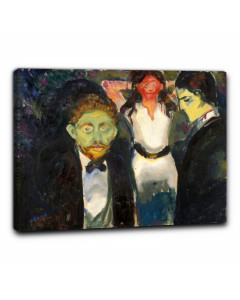 Quadro la gelosia di edvard munch