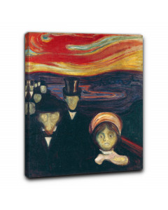 Quadro l'ansia di edvard munch