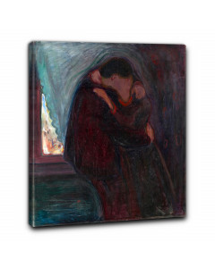 Quadro il bacio di edvard munch