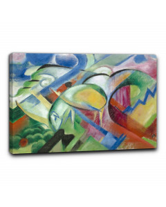 Quadro la pecora di franz marc