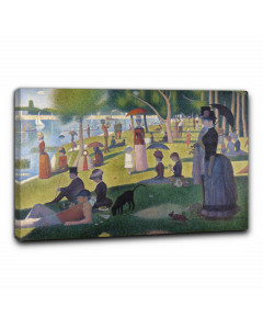 Quadro una domenica pomeriggio sulla grande jatte di georges seurat