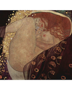Niik stampa su tela danae di gustav klimt 80x80 poster quadro canvas