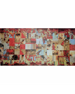 Stampa su tela composizione autunno autunnale 168x85cm poster quadro canvas