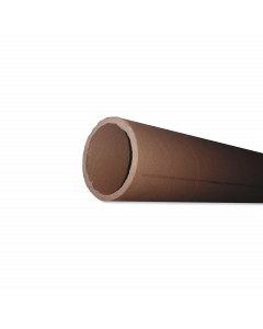 Tubo di cartone resistente pesante 75/77 x 8,5 cm avana