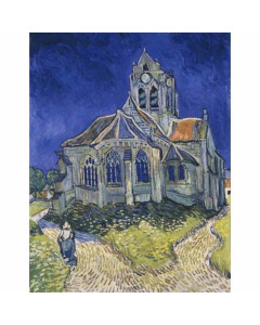 Quadro la chiesa di auvers di vincent van gogh