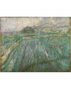 Quadro la pioggia di vincent van gogh