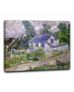 Quadro case ad auvers di vincent van gogh