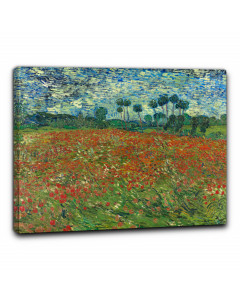 Quadro campo di papaveri di vincent van gogh