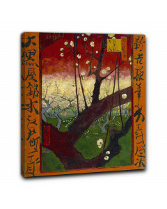 Quadro prugno in fiore hiroshige di vincent van gogh