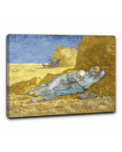 Quadro la siesta meridiana di vincent van gogh