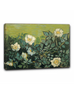 Quadro rose selvatiche di vincent van gogh