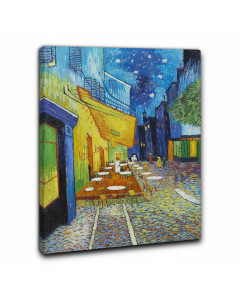 Quadro Vincent Van Gogh Terrazza Del caffè la sera Place du Forum Arles