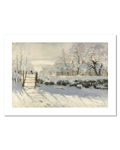 Niik Stampa la gazza di claude monet 100 x 68 cm
