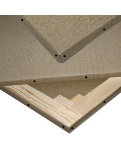 Tela 100 X 100 X 1,7cm Chiodi Laterali In Cotone Grezzo