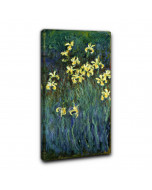 Quadro iris gialli di claude monet
