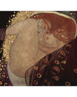 Niik stampa su tela danae di gustav klimt 56x56 poster quadro canvas