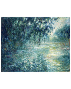 Niik Stampa mattina sulla senna di claude monet 100 x 80 cm