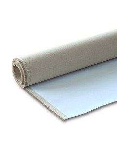 Rotolo tela per dipingere 100% Lino Trama Extra Fine