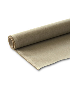 Rotolo tela per dipingere 100% lino nazionale grezzo trama grossa