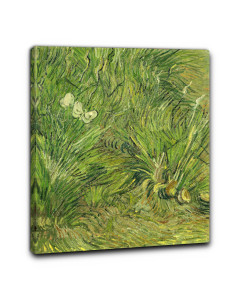 Quadro giardino con farfalle di vincent van gogh
