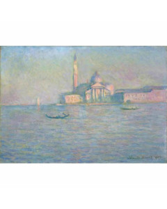 Quadro chiesa di san giorgio maggiore a venezia di claude monet